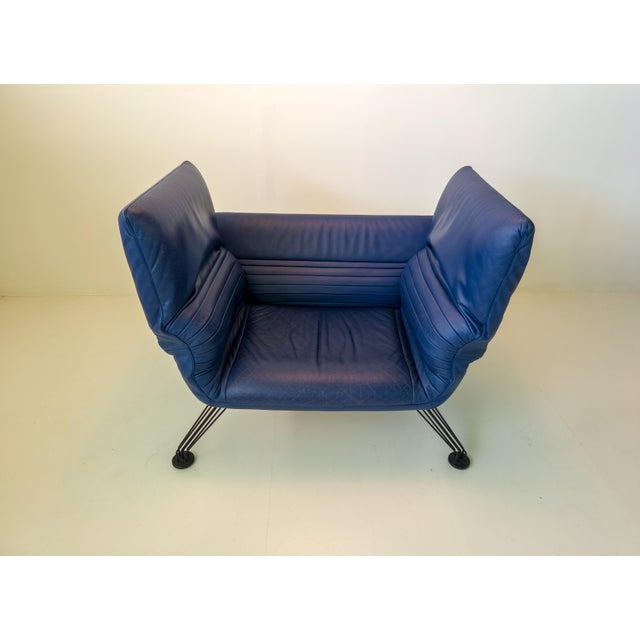 Animal Skin DS-142 Wing Chair by Winfried Totzek for de Sede, 1980s For Sale - Image 7 of 15