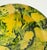 19th Century Slipware Bowl With Freeform Ochre and Green Glaze For Sale In Sacramento - Image 6 of 12