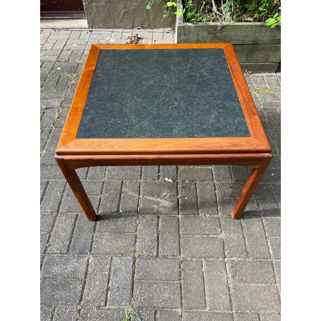 Wood 1960s Mid Century Danish Vintage Table For Sale - Image 7 of 8