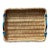 Large Rectangle Blue Osier Tray For Sale