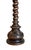 English Mid 20th Century Wooden Barley Twist Table Lamp With Wax Candle Arm in the English Tradition by Frederick Cooper For Sale - Image 3 of 4