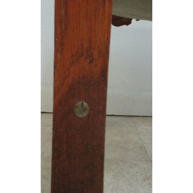 Antique Victorian Throne Chair Carved Oak Church Chapel Masonic For Sale - Image 10 of 13