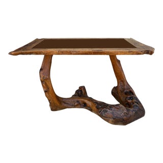 1950s French Organic Modern Root Cocktail Table For Sale
