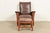 Mission Stickley Mission Oak Arts & Crafts Reclining Morris Lounge Chair With Ottoman For Sale - Image 3 of 14