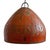 Vintage Iron Orange Farmhouse Industrial Pendant Light For Sale - Image 4 of 6