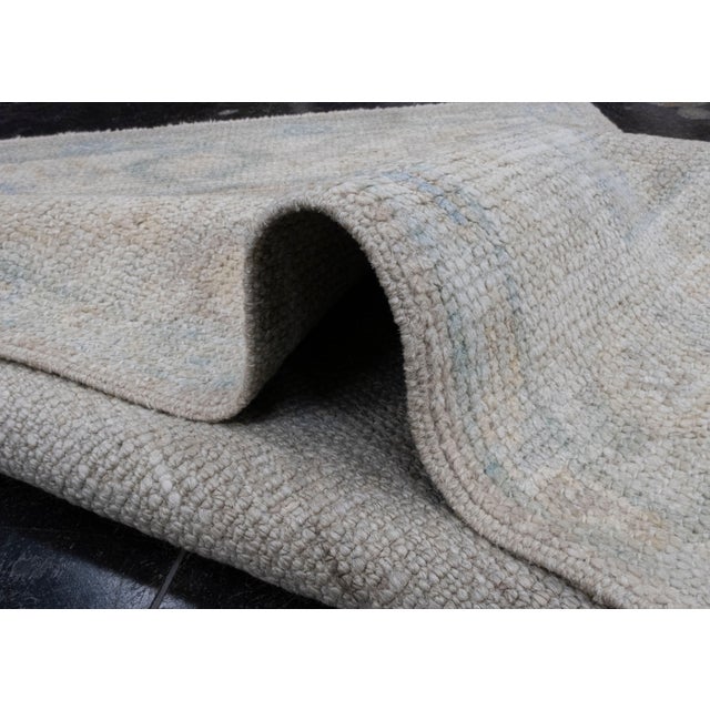 Textile Turkish Oushak Rug 2'2" x 3'4" For Sale - Image 7 of 8