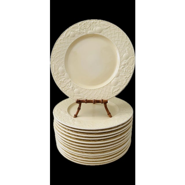 14 Villeroy & Boch Dinner Plates Piemont Estivo For Sale - Image 9 of 11