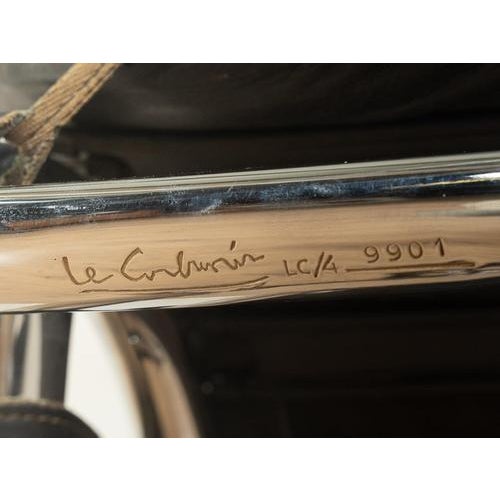 LC4 Chaise Longue by Le Corbusier for Cassina For Sale - Image 13 of 14