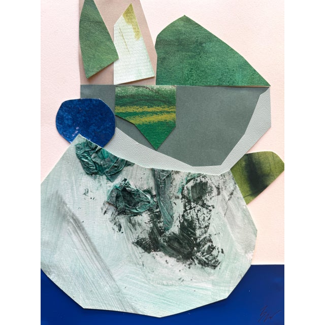 "Little Miss Sunshine" Original Framed Collage on Paper by Zac Woodiel For Sale - Image 9 of 12