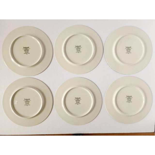 Villeroy & Boch "Jardins Francais" Charger Plates-Set of 6 For Sale - Image 11 of 12