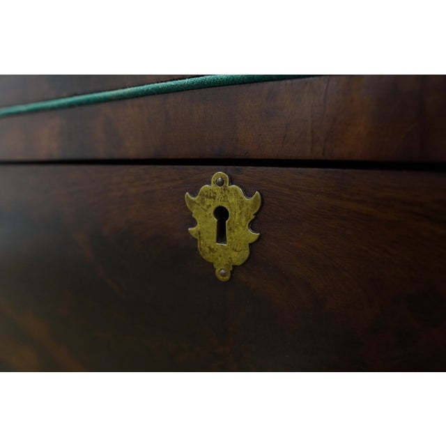 Vintage Butlers Secretary Desk on Chest For Sale - Image 14 of 17