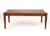 Ralph Lauren "British Colonial" Flame Mahogany Extending Dining Table, with two side drawers on fluted tapered legs. 30.5"...