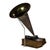Wood Antique Edison Home Oak Phonograph With Metal Horn Signed C1900 For Sale - Image 7 of 14