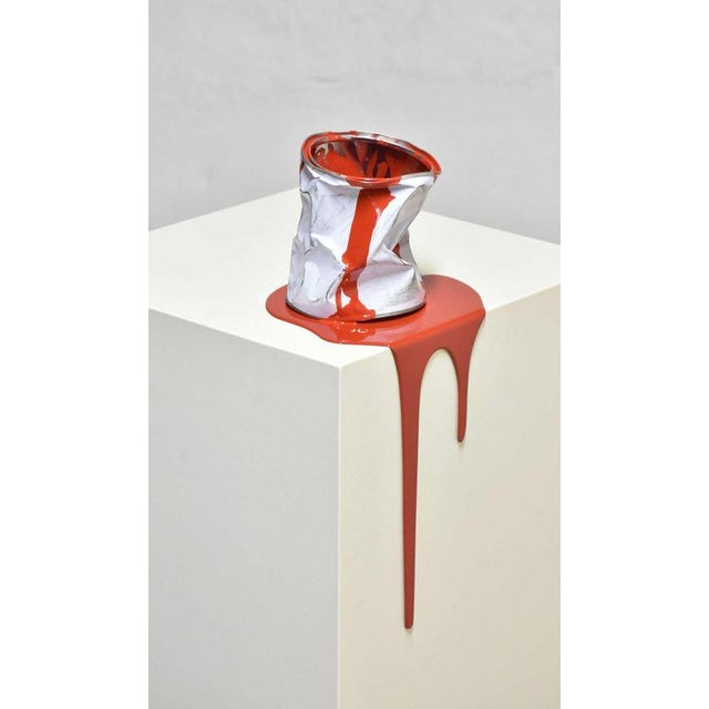 Yannick Bouillault, The Old Pot of Red Paint, Steel For Sale - Image 5 of 6