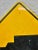 Yellow Vintage Reflective Truck Road Sign For Sale - Image 8 of 12