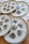 1970s Vintage Oyster Plates in Blue-Grey Gradient Earthenware from Moulin Des Loups, 1970s, Set of 6 For Sale - Image 5 of 8