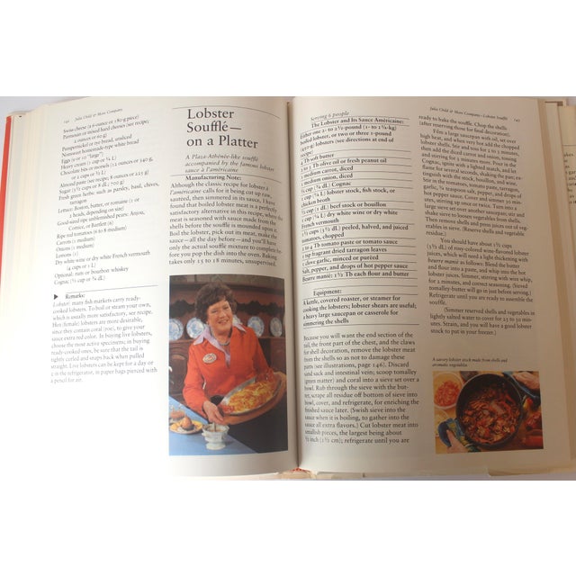 1981 Julia Child & More Company Hardcover Cookbook For Sale - Image 10 of 10