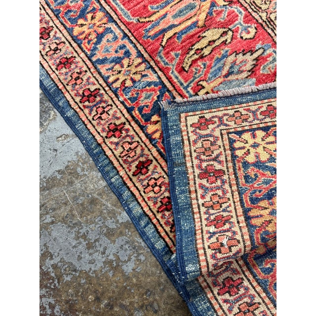Red 9ft3in × 12ft Persian Wool Area Rug For Sale - Image 8 of 12