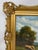 Mid 20th Century Mid 20th Century Signed European Pastoral Oil Painting in Ornate Rococo Gilt Frame With Grazing Sheep For Sale - Image 5 of 12