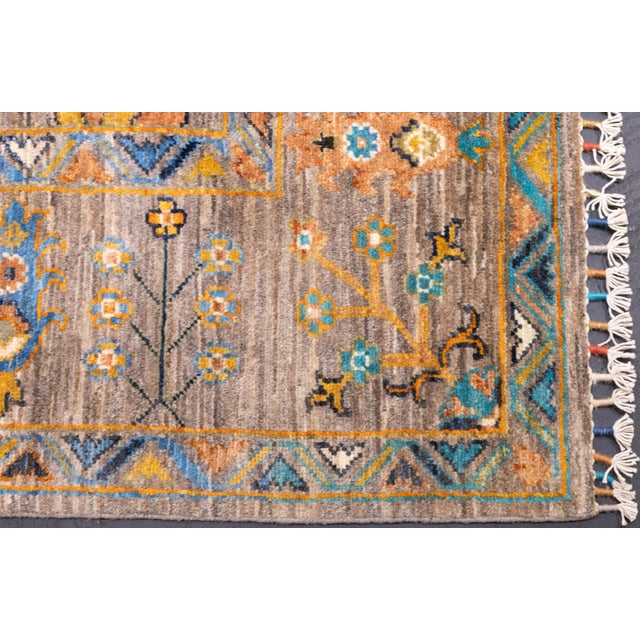 Contemporary Gabbeh Rug 6'5'' X 9'6'' For Sale - Image 4 of 9