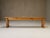 Vintage Wooden Bench, 1960s For Sale - Image 9 of 10