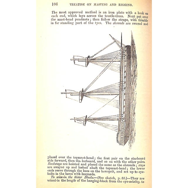 Paper "Masting, Mast-Making and Rigging of Ships" 1903 Kipping, Robert For Sale - Image 7 of 10