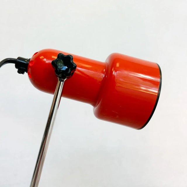 Mid-Century Red Spotlight Desk Lamp from Habitat For Sale - Image 5 of 10
