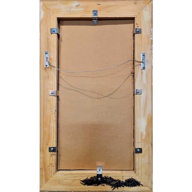 Blue Niels Peter Nielsen- Nude Female Bather by the River -1930s Oil Painting For Sale - Image 8 of 8