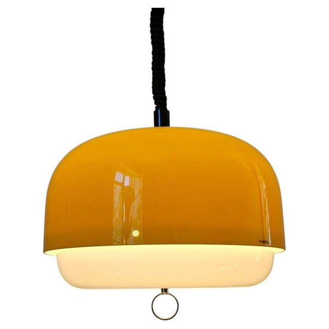 Mid-Century Space Age Pendant Light by Guzzini for Meblo, Italy, 1970s For Sale - Image 13 of 13