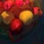 Before The Trip by Raymond Bonilla | Oil on panel Still life of colorful apples in a bowl. For Sale - Image 4 of 5