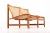 Wood Mid-Century Danish Mahogany & Leather Sofa by Rud Thygesen & Johnny Sørensen for Magnus Olesen For Sale - Image 7 of 10