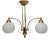 Vintage Art Nouveau Pendant Light, Poland, 1970s For Sale