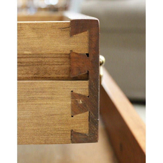 Leopold Stickley Colonial Style 2 Drawer End Table - Cherry For Sale In Portland, OR - Image 6 of 7