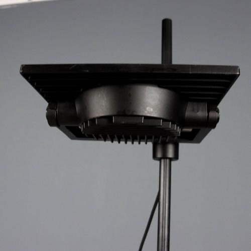 Black Vintage Floor Lamp, 1980s For Sale - Image 8 of 11