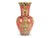 Oriental Flowers Heritage Vase by deBlona Dimensions: D 33 x H 54 cm. Materials: Ceramic. Colors: Empire red or...