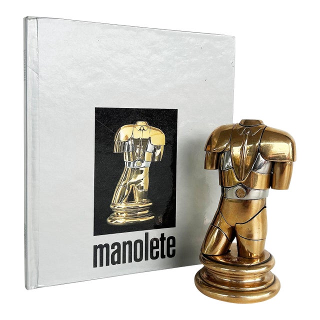 20th Century Miguel Ortiz Berrocal "Manolete (Opus 155)" Artcurial Foundry #2684/10000, +Book For Sale