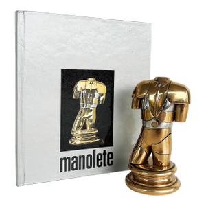 20th Century Miguel Ortiz Berrocal "Manolete (Opus 155)" Artcurial Foundry #2684/10000, +Book