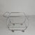 Silver Art Deco Chrome Serving Cart, 1950s For Sale - Image 8 of 18