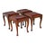 Mid 20th Century Set of Four Mahogany and Leather Top Footstools For Sale - Image 4 of 12