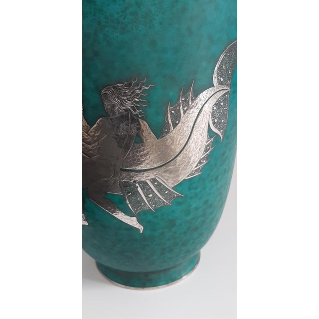 1940s Vase by Wilhelm Kage for Gustavsberg, Sweden, 1935 For Sale - Image 5 of 13