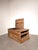 Wood Teak Storage Chest with Integrated Wine Rack For Sale - Image 7 of 7
