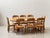 Extendable Dining Table and Chairs from NC Sweden, 1970s, Set of 9 For Sale - Image 16 of 16