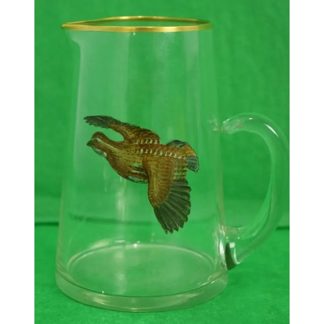 1950s Frank Vosmansky for Abercrombie & Fitch Quail Pitcher For Sale - Image 5 of 5