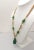 1960s Vintage Crown Trifari Faux-Jade Pendant Necklace For Sale In Philadelphia - Image 6 of 7
