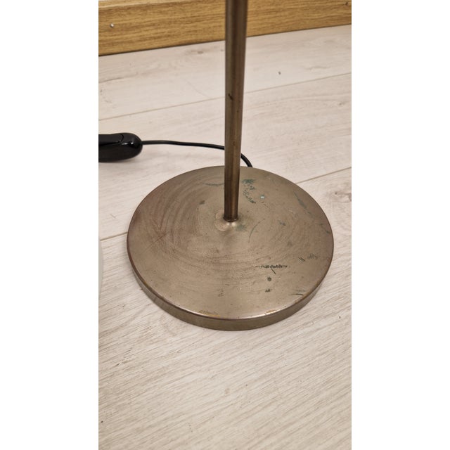 Arenzano LTA3 Table Lamp in Burnished Brass and Opaline Glass by Ignazio Gardella for Azucena, 1956 For Sale - Image 15 of 17