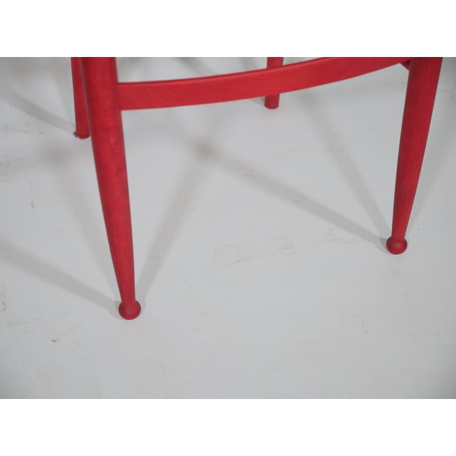 Mid-Century Wicker Chairs & Table, 1970s, Set of 5 For Sale - Image 17 of 18