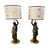 Black 19th Century Caryatid Lamps, Set of 2 For Sale - Image 8 of 8