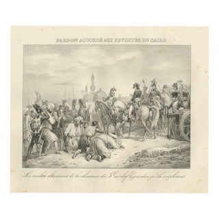 Pardon for the Rebels of Cairo, 1827, Paper For Sale