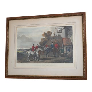 W. Shayer & Cr Stock English Horse Colored Engraving For Sale
