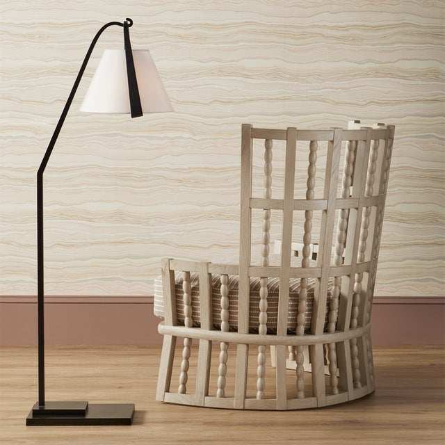 Currey & Company Frey Floor Lamp For Sale In Atlanta - Image 6 of 7